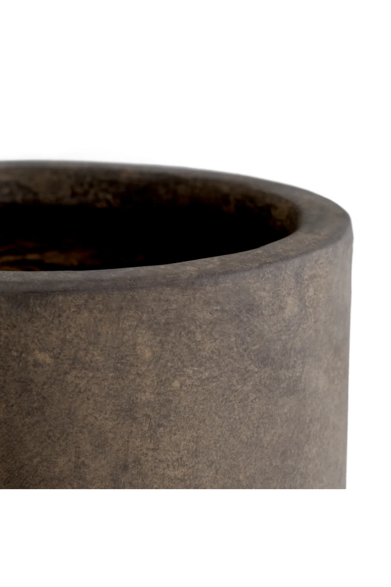 Long Neck Taupe Vase | Met x Eichholtz Moon Jar | Eichholtzmiami.com