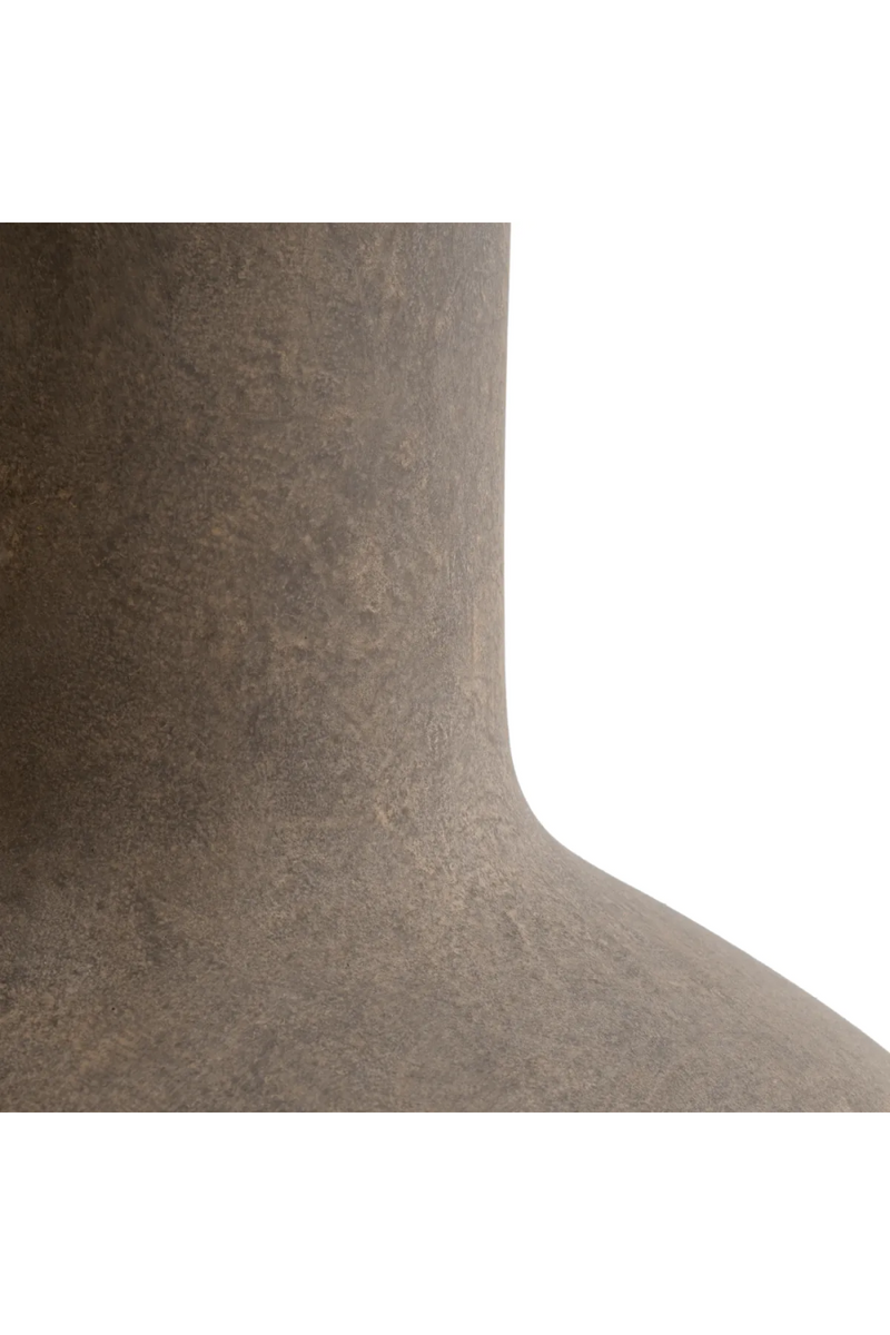 Long Neck Taupe Vase | Met x Eichholtz Moon Jar | Eichholtzmiami.com