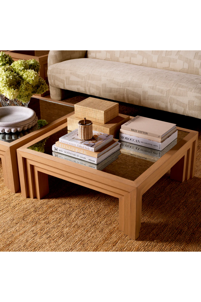 Antiqued Mirror Square Coffee Table | Met x Eichholtz Metropolitan | Eichholtzmiami.com