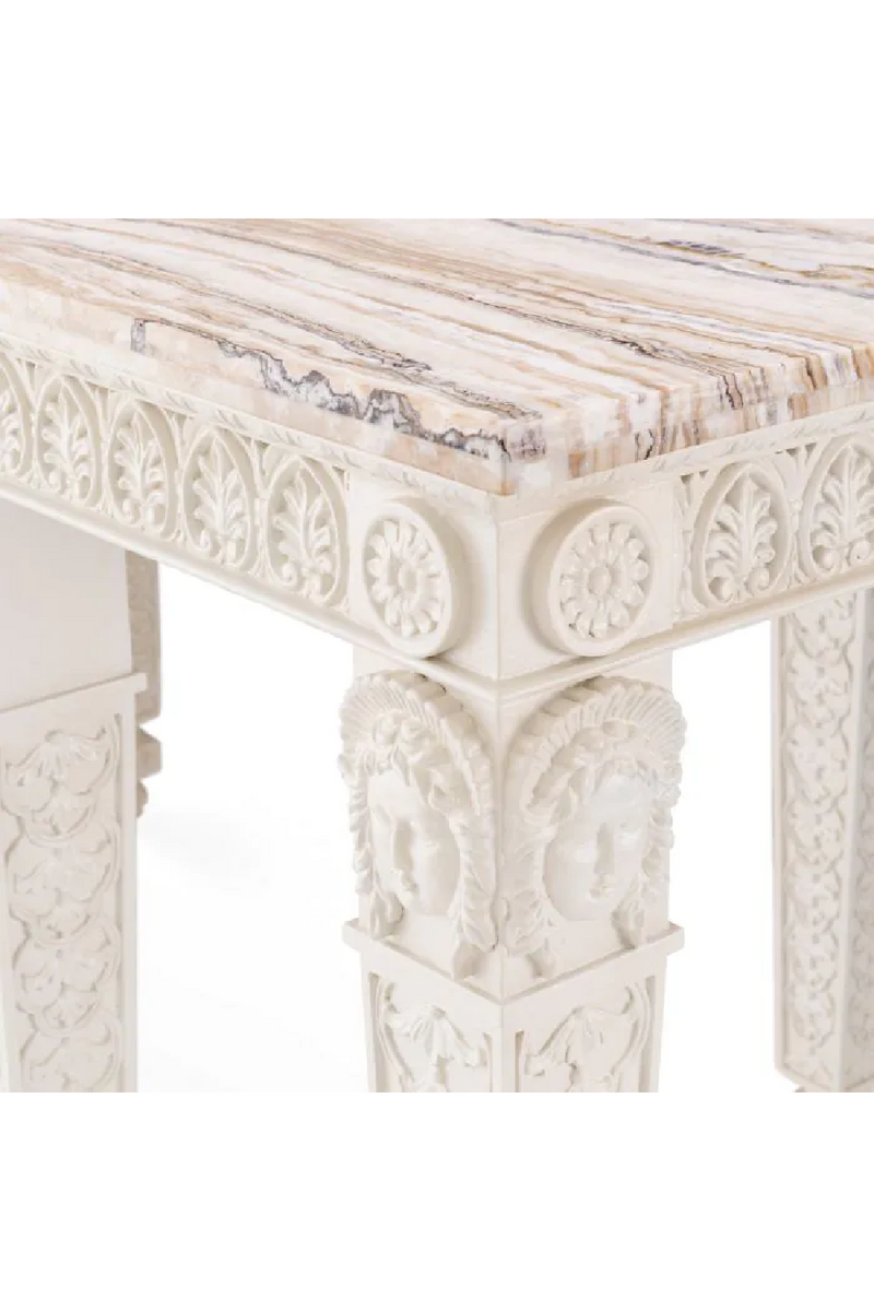 Antique White Marble Console Table | Met x Eichholtz Croome Court | Eichholtzmiami.com