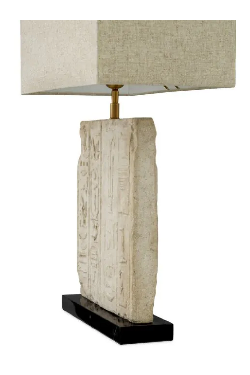 Relief Carved Table Lamp | Met x Eichholtz Hathor | Eichholtzmiami.com