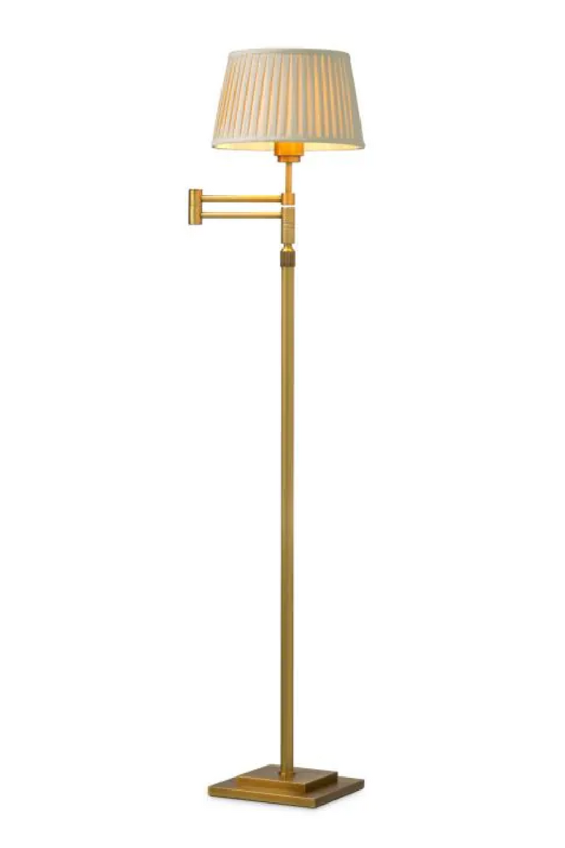 Beige Shade Adjustable Floor Lamp | Met x Eichholtz Corbin | Eichholtzmiami.com!