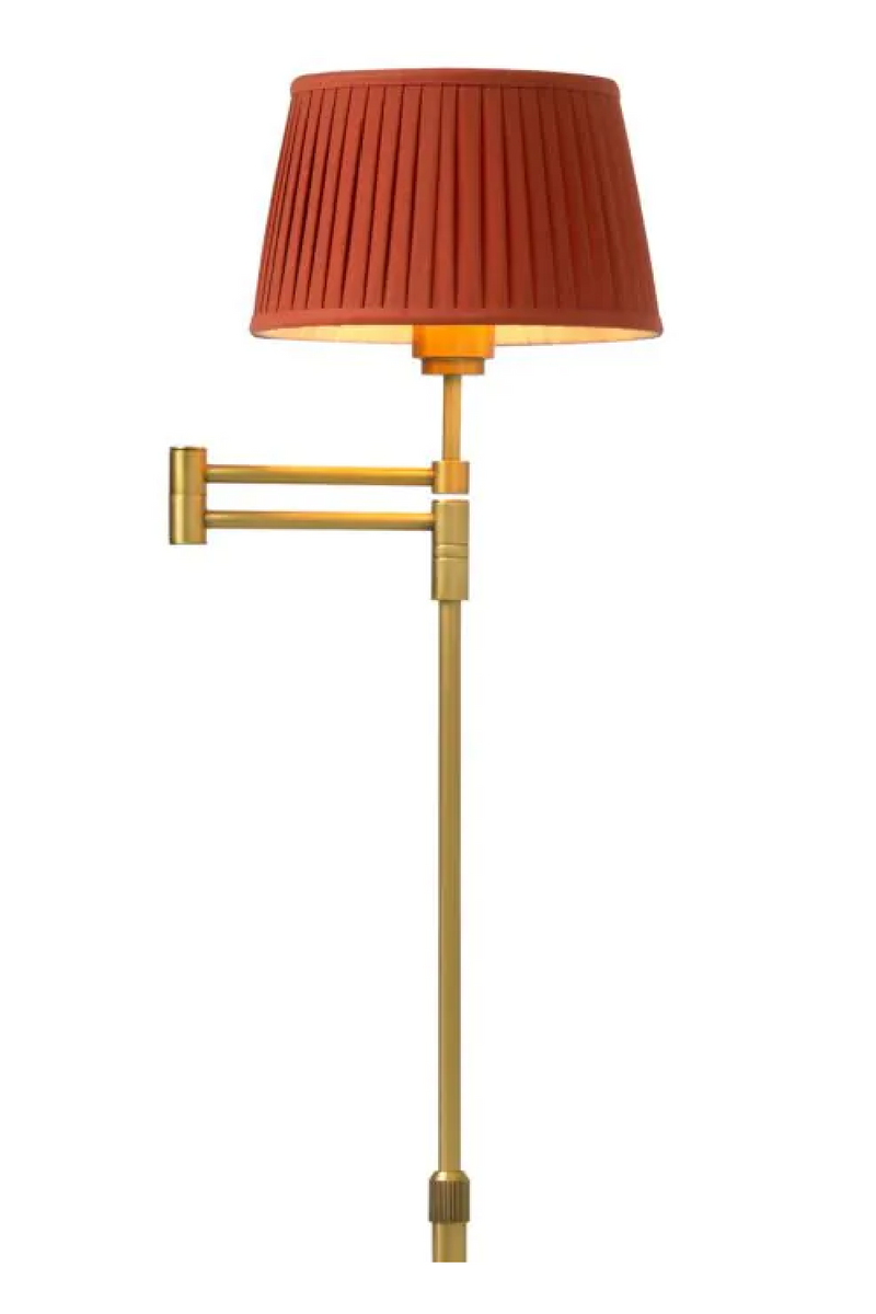 Orange Shade Adjustable Floor Lamp | Met x Eichholtz Corbin | Eichholtzmiami.com!