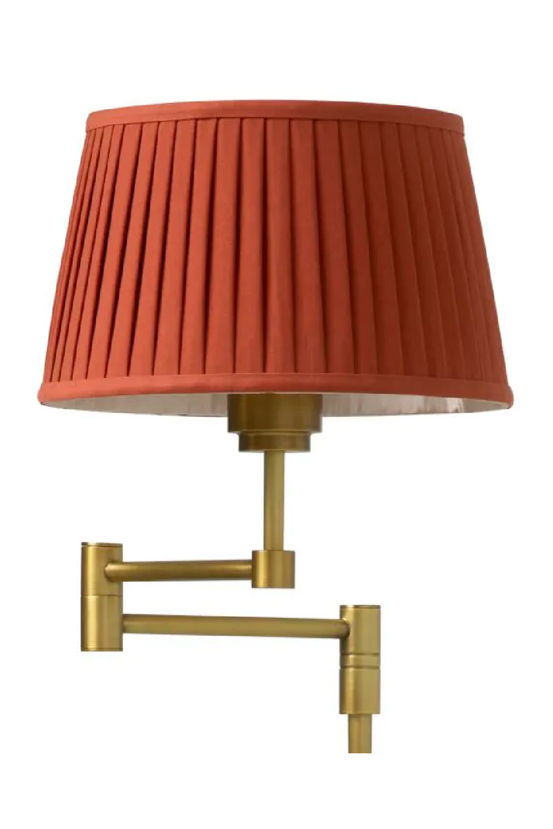 Orange Shade Adjustable Floor Lamp | Met x Eichholtz Corbin | Eichholtzmiami.com!