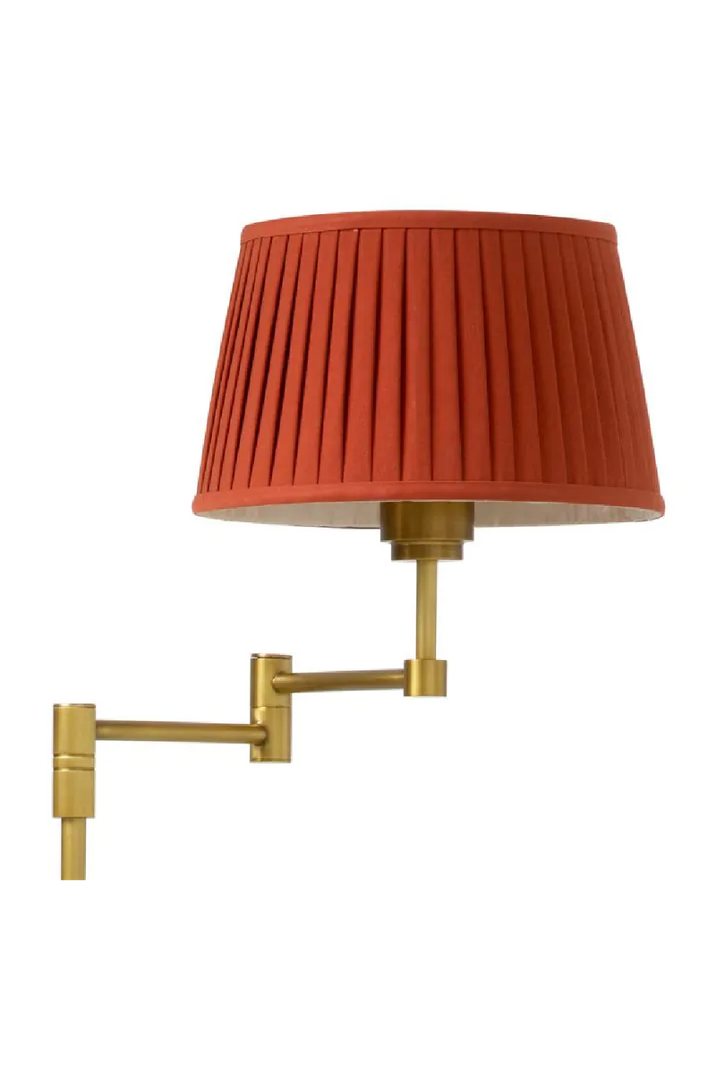 Orange Shade Adjustable Floor Lamp | Met x Eichholtz Corbin | Eichholtzmiami.com!