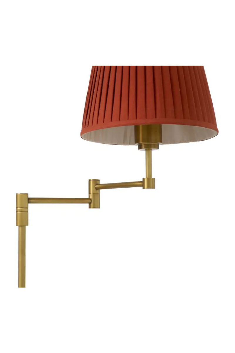 Orange Shade Adjustable Floor Lamp | Met x Eichholtz Corbin | Eichholtzmiami.com!