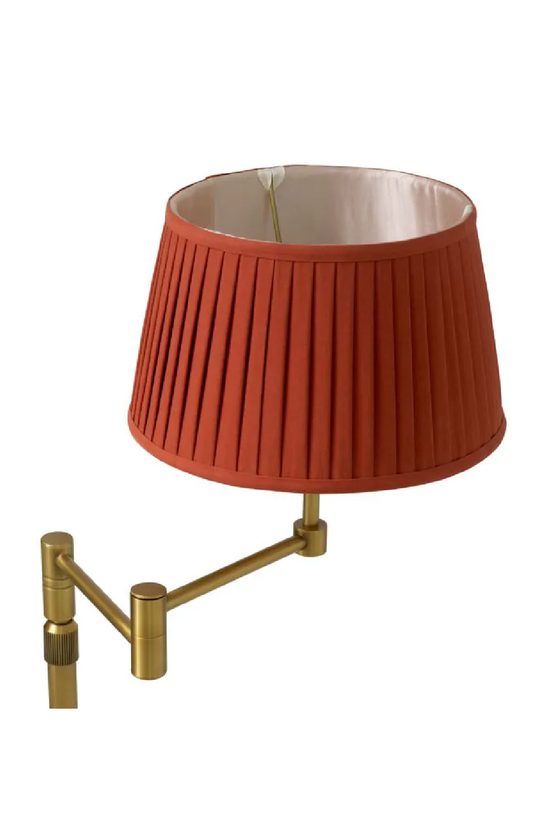 Orange Shade Adjustable Floor Lamp | Met x Eichholtz Corbin | Eichholtzmiami.com!