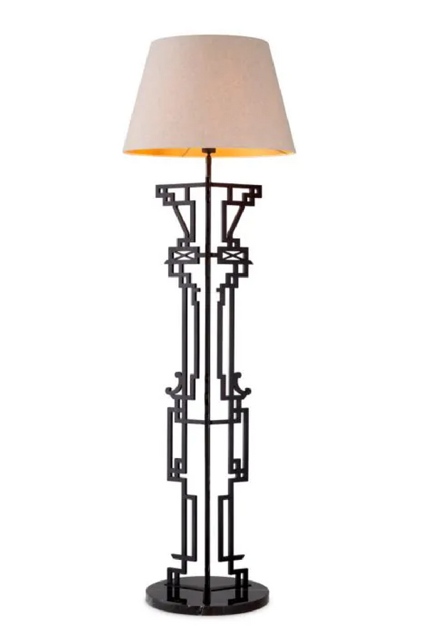 Metal Fretwork Floor Lamp | Met x Eichholtz Thomas | Eichholtzmiami.com