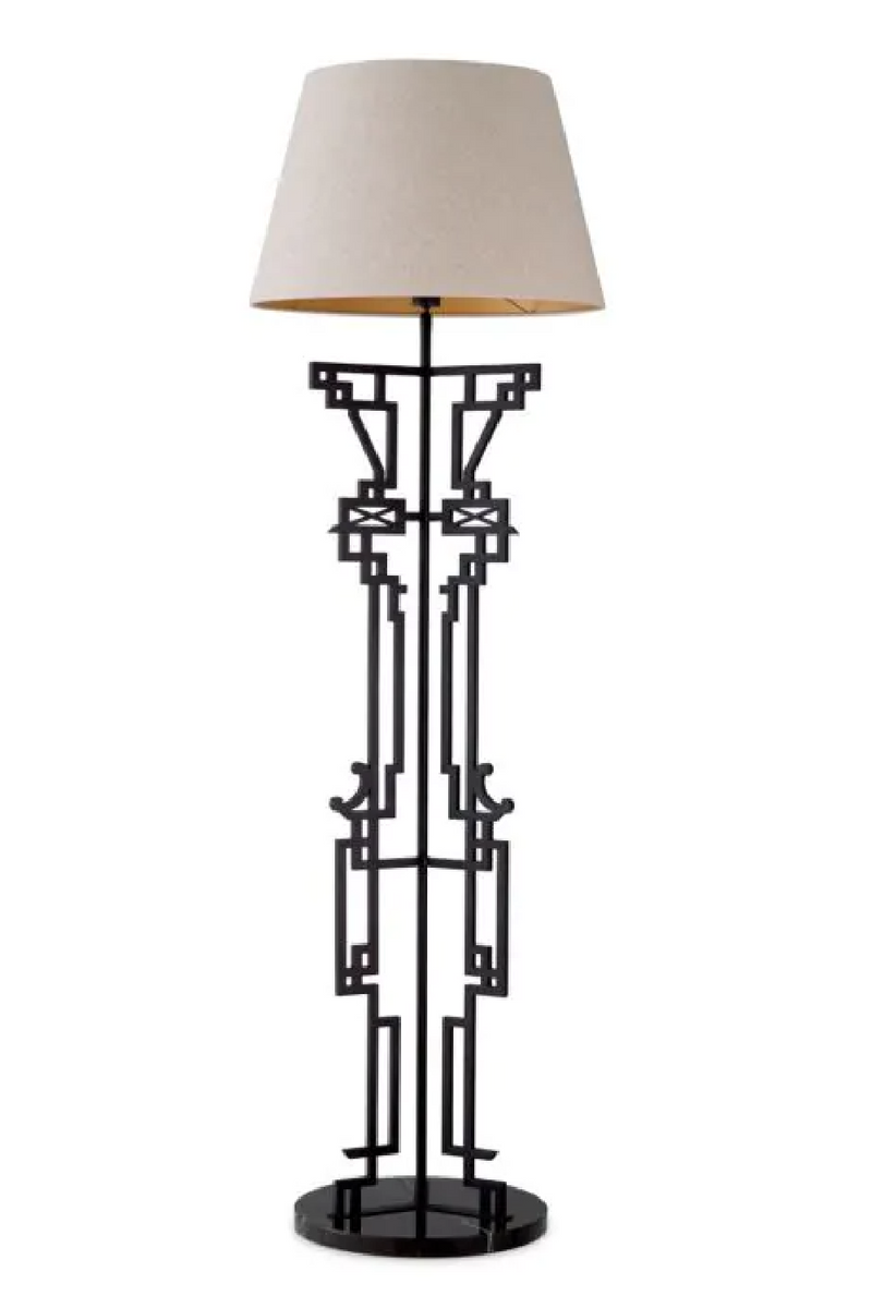 Metal Fretwork Floor Lamp | Met x Eichholtz Thomas | Eichholtzmiami.com