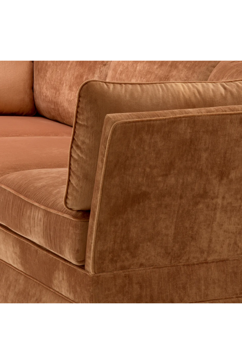 Copper Velvet Sofa | Met x Eichholtz Belvedere | Eichholtzmiami.com