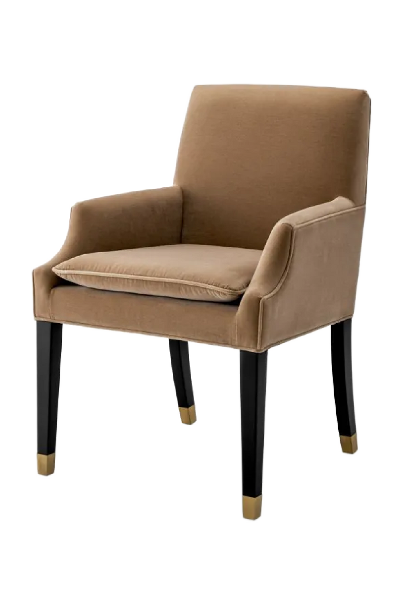 Brown Wool Dining Chair | Met x Eichholtz Clayton | Eichholtzmiami.com