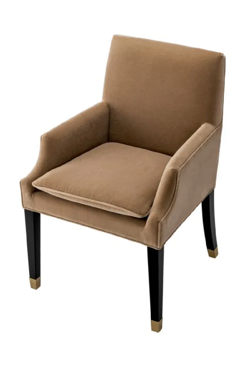 Brown Wool Dining Chair | Met x Eichholtz Clayton | Eichholtzmiami.com