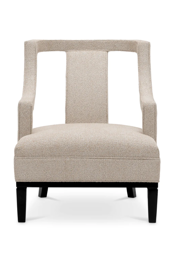 Beige Upholstered Accent Armchair | Met x Eichholtz Roumier | Eichholtzmiami.com