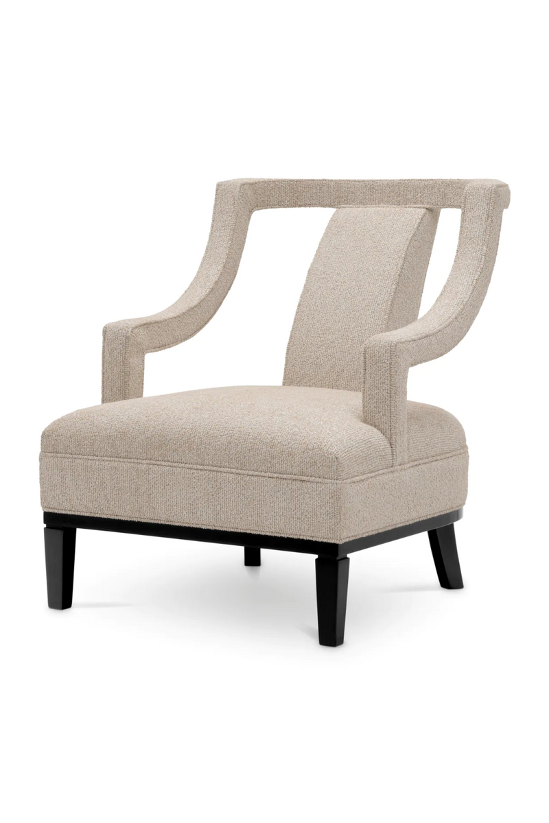 Beige Upholstered Accent Armchair | Met x Eichholtz Roumier | Eichholtzmiami.com