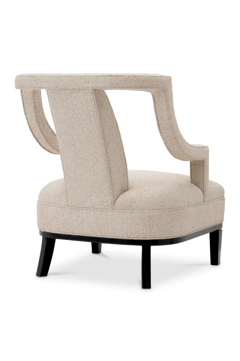 Beige Upholstered Accent Armchair | Met x Eichholtz Roumier | Eichholtzmiami.com