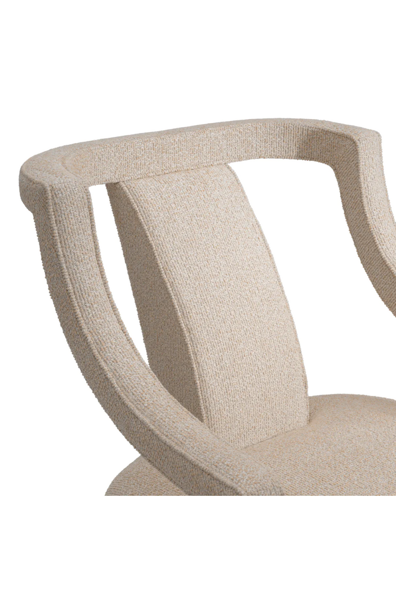 Beige Upholstered Accent Armchair | Met x Eichholtz Roumier | Eichholtzmiami.com