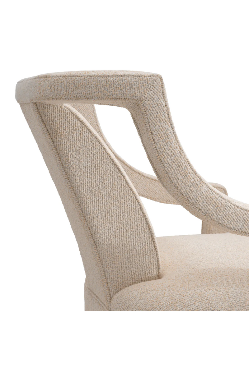 Beige Upholstered Accent Armchair | Met x Eichholtz Roumier | Eichholtzmiami.com