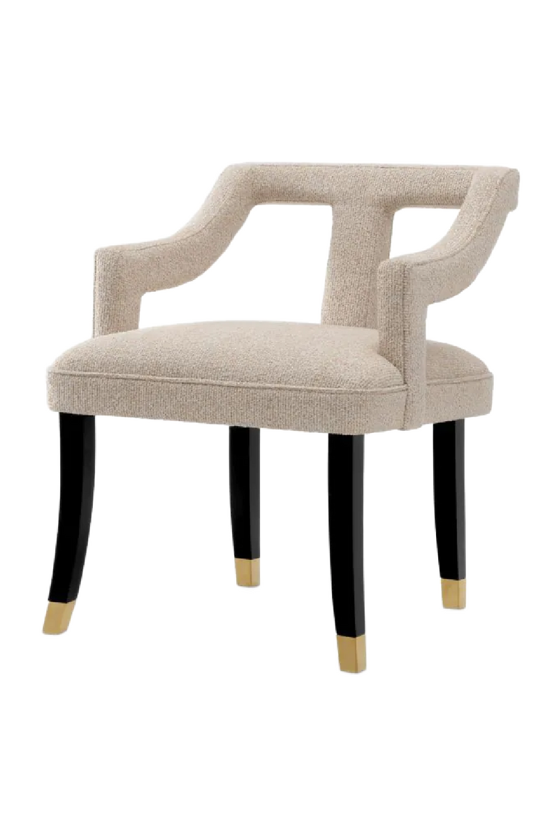 Beige Cut-Out Dining Chair | Met x Eichholtz Roumier | Eichholtzmiami.com