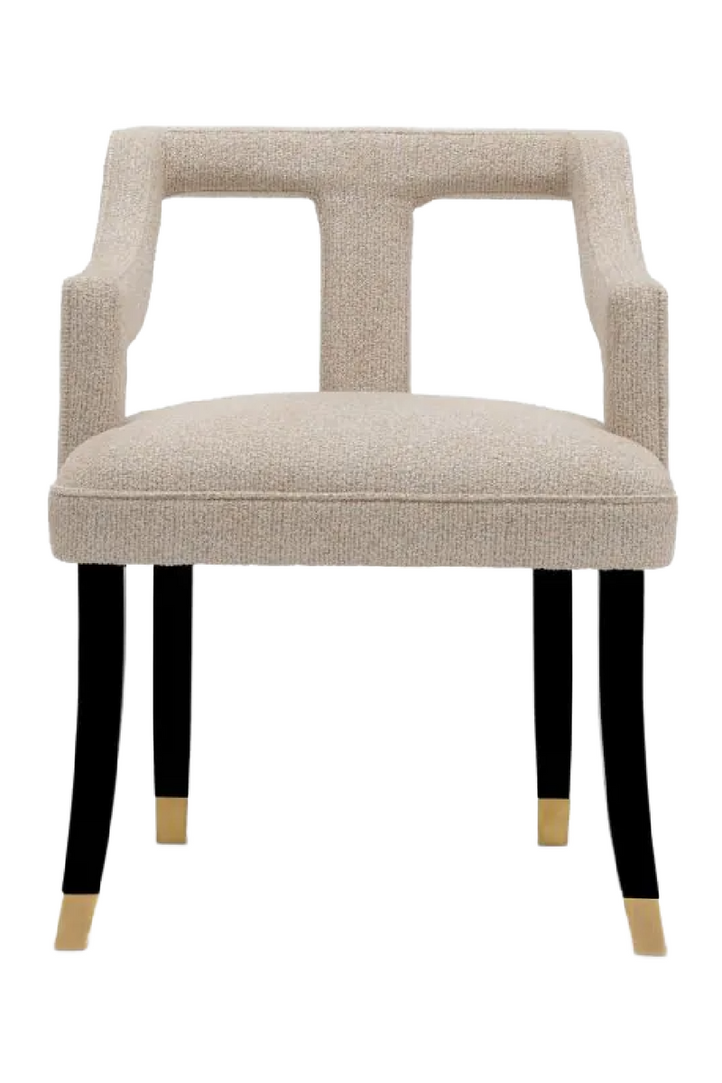 Beige Cut-Out Dining Chair | Met x Eichholtz Roumier | Eichholtzmiami.com