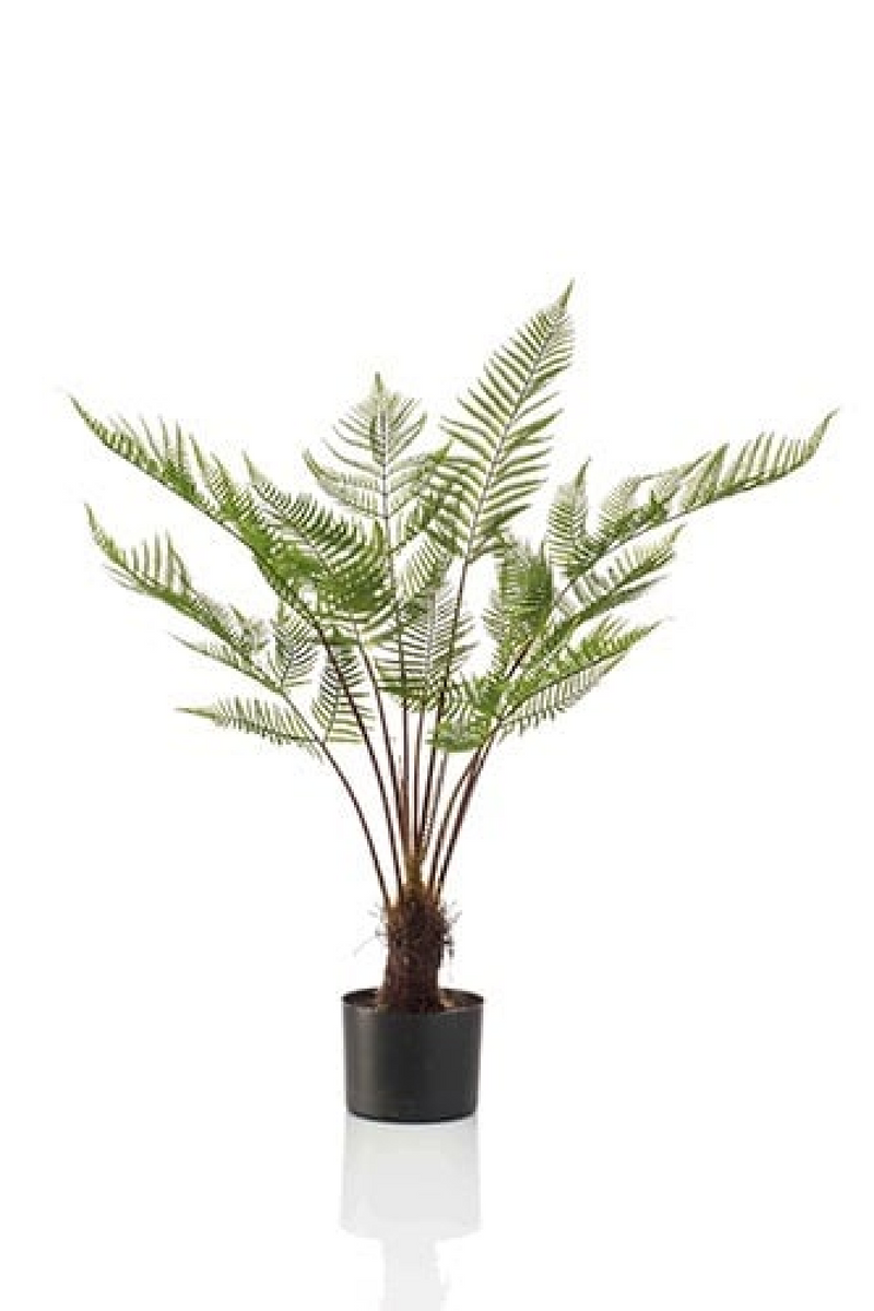 Potted Artificial Green Plants (2) | Emerald Fern | Eichholtzmiami.com