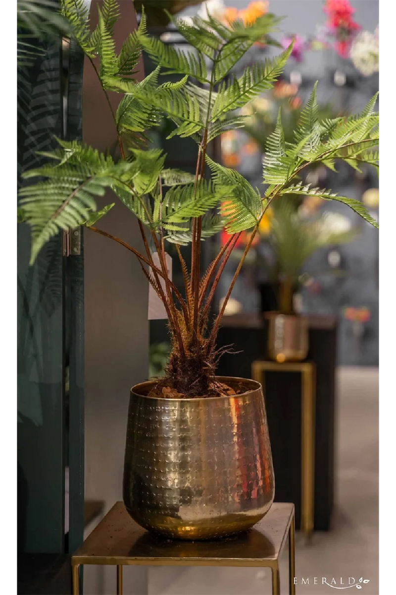 Potted Artificial Green Plants (2) | Emerald Fern | Eichholtzmiami.com