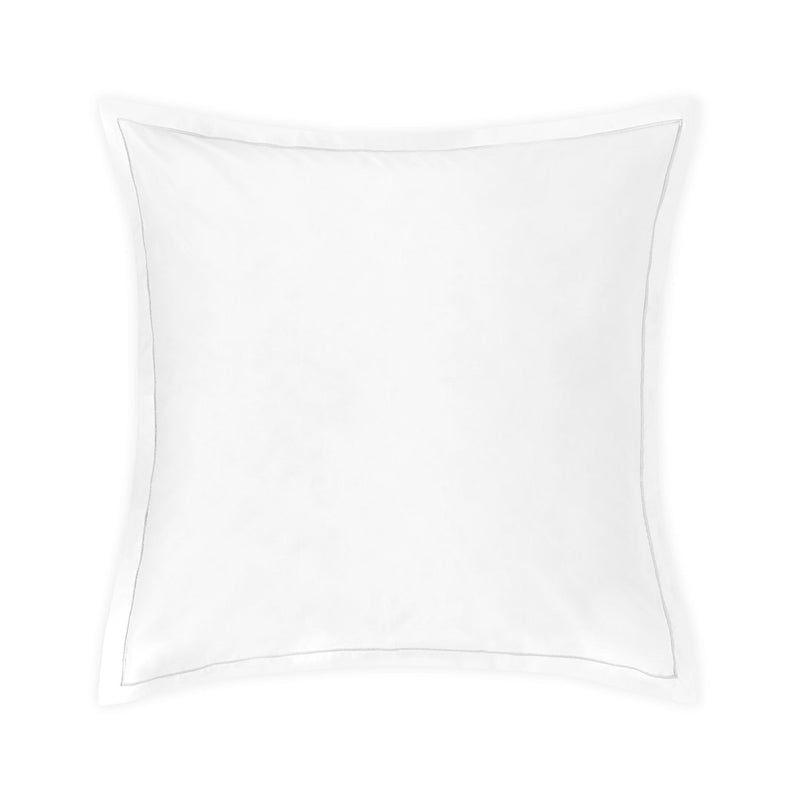 800TC Percale Bordered Euro Sham | Amalia Home Gardénia | Eichholtzmiami.com