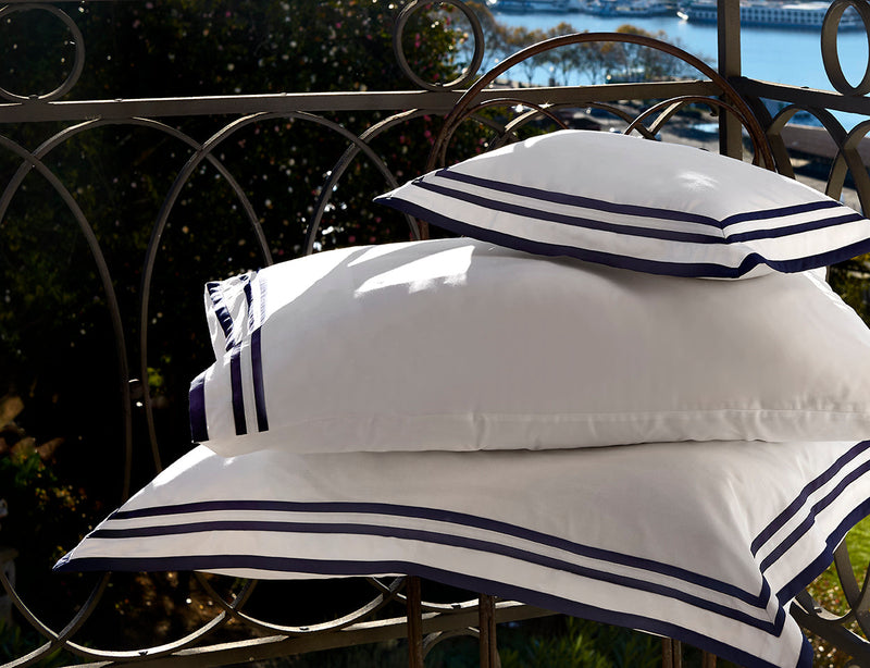 430TC Sateen Striped Pillowcase Set | Amalia Home Sonata | Eichholtzmiami.com