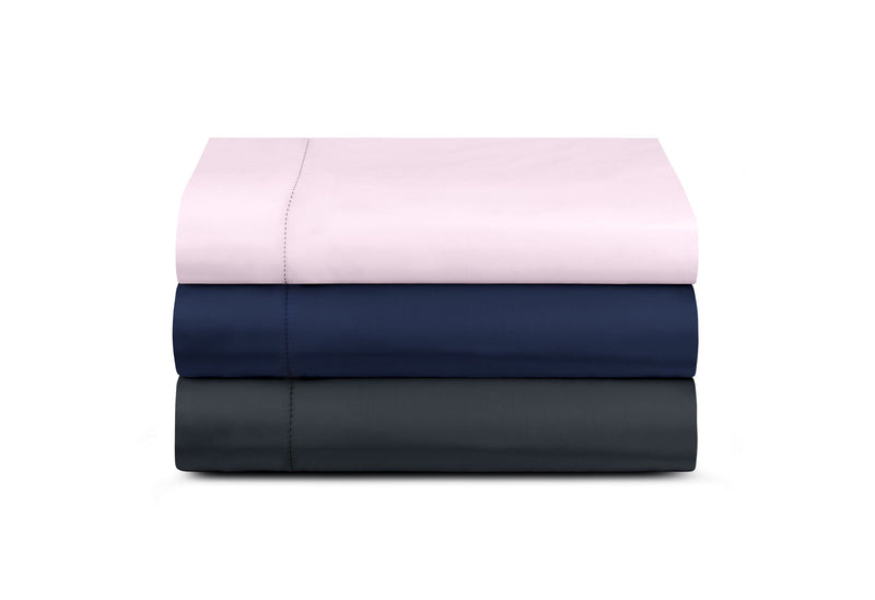 430TC Sateen Hemstitched Flat Sheet | Amalia Home Suave | Eichholtzmiami.com