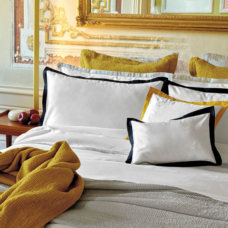 430TC Sateen Bordered Sham Set | Amalia Home Prado | Eichholtzmiami.com