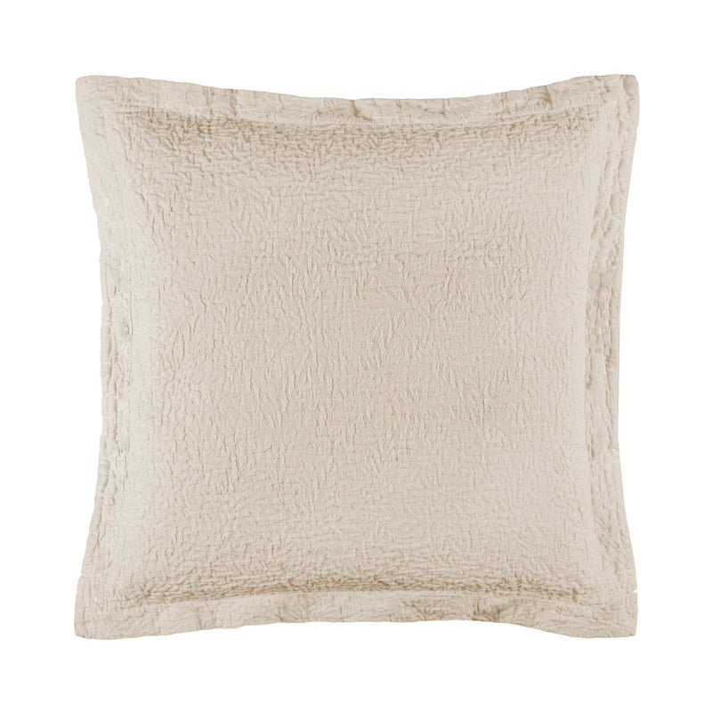 Combed Cotton Matelassé Euro Sham | Amalia Home Tamara | Eichholtzmiami.com