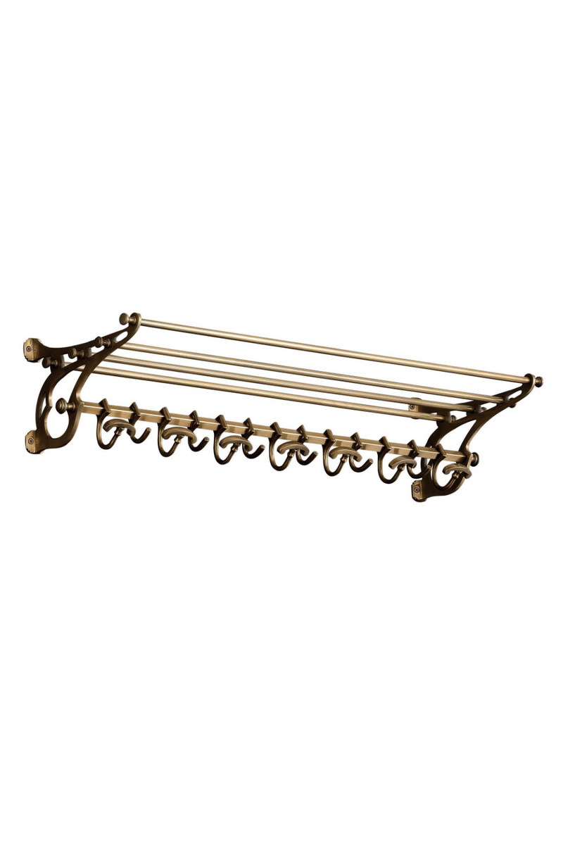 Brass Coat Rack (L) | Eichholtz Hudson | Eichholtz Miami