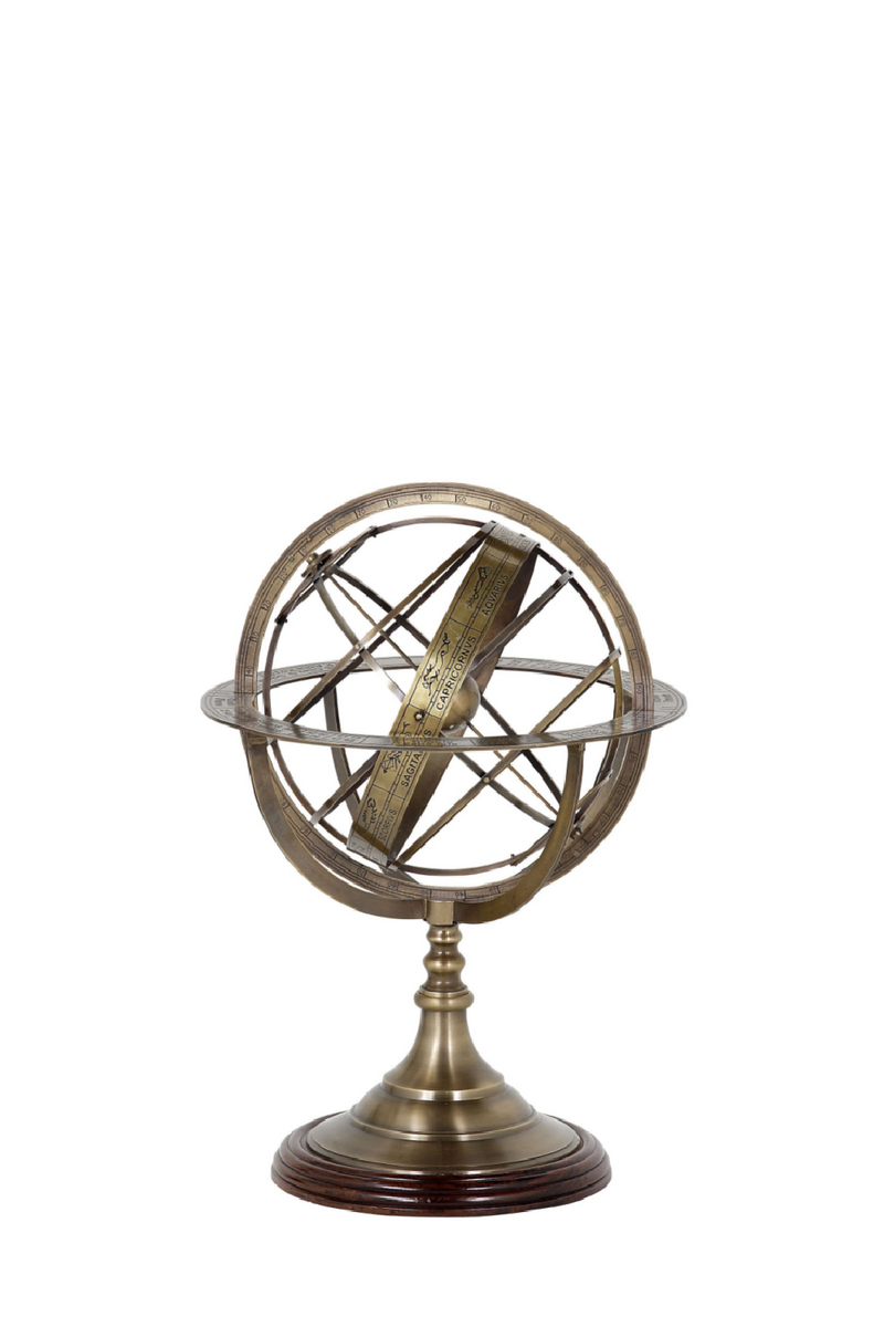 Antique Brass Globe - S | Eichholtz | Eichholtz Miami