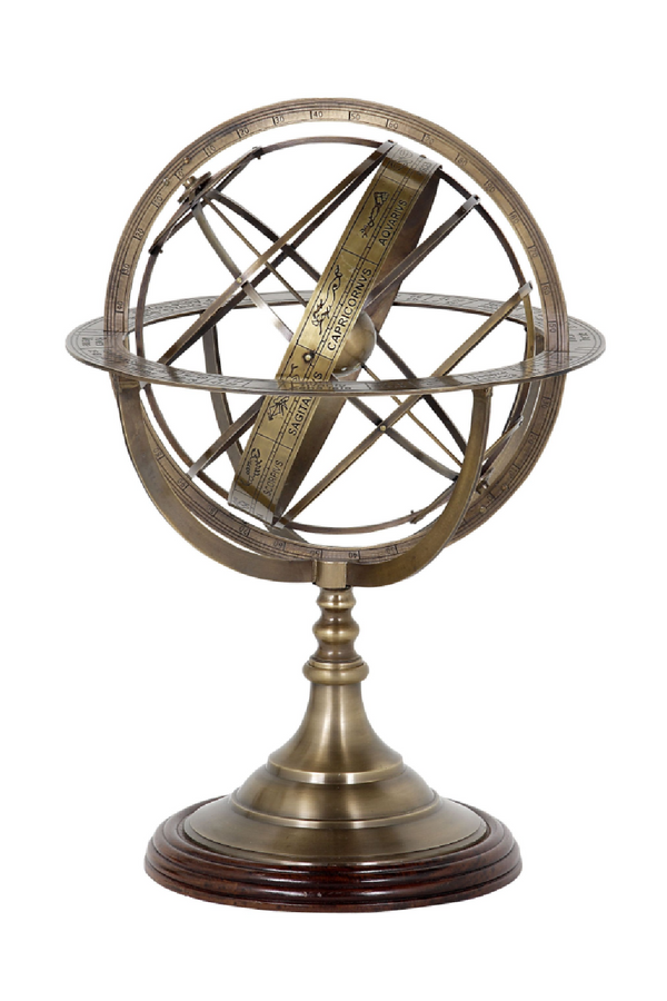 Antique Brass Globe | Eichholtz L | Eichholtz Miami