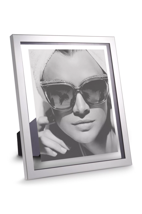 Silver Clear Glass Picture Frame | Eichholtz Brentwood - XL | Eichholtzmiami.com