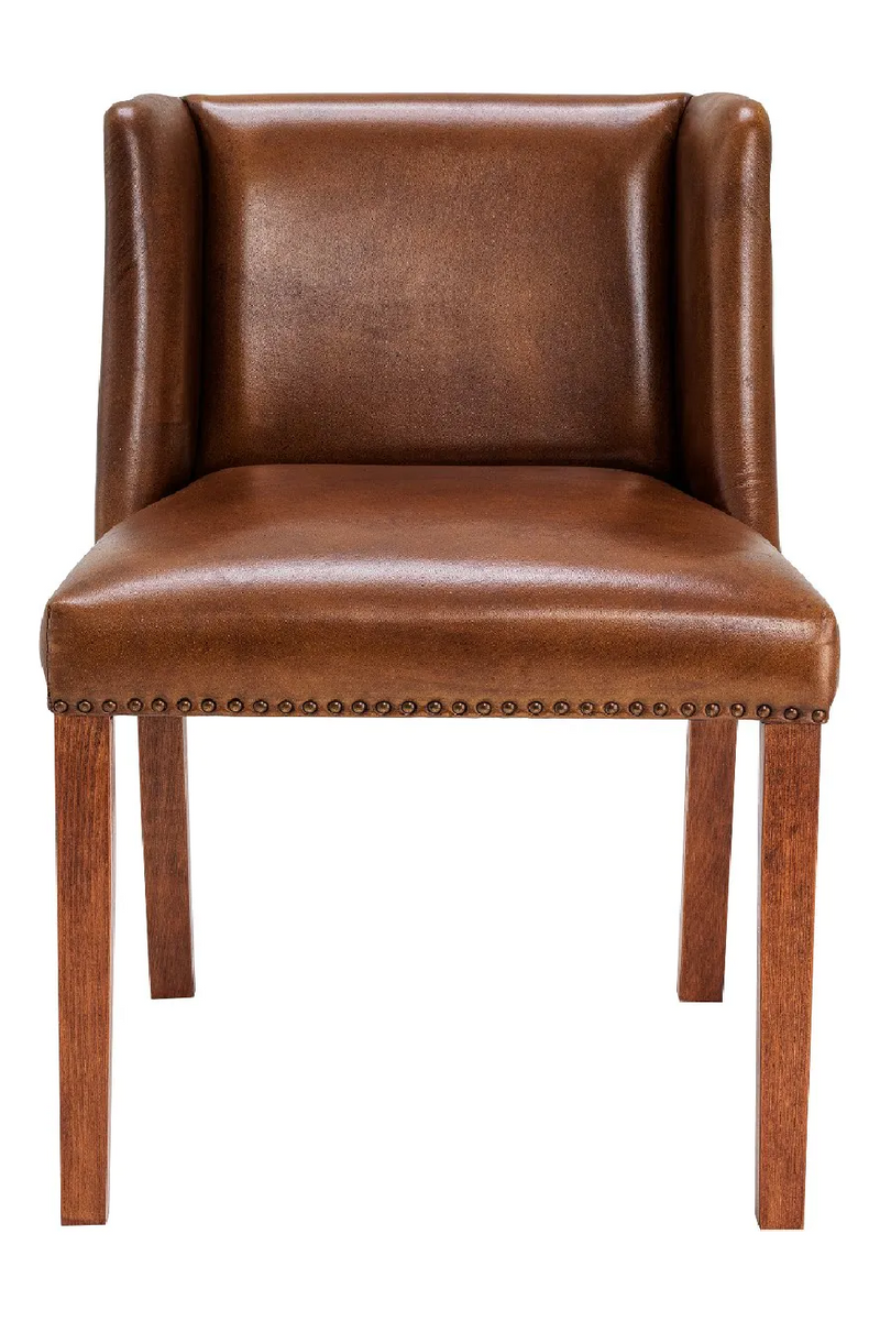 Tobacco Leather Dining Chair | Eichholtz St. James | Eichholtzmiami.com