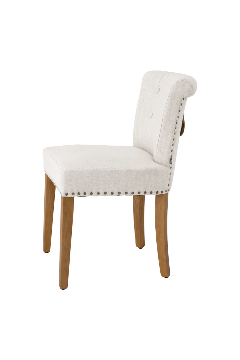 Linen Studded Dining Chair | Eichholtz Largo | Eichholtzmiami.com