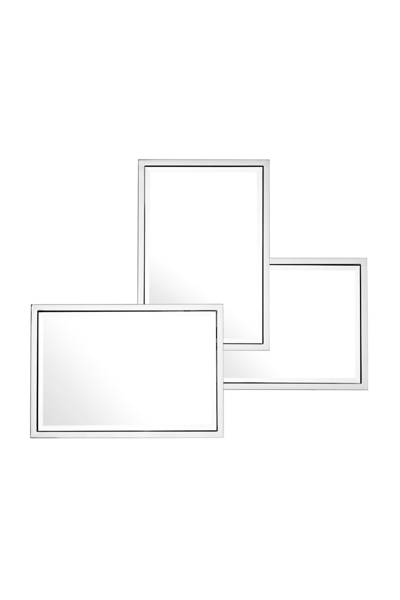 Rectangular Silver Trio Mirror | Eichholtz Sensation | Eichholtz Miami