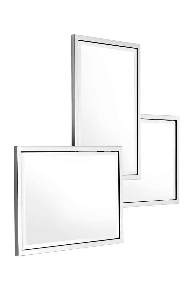 Rectangular Silver Trio Mirror | Eichholtz Sensation | Eichholtz Miami