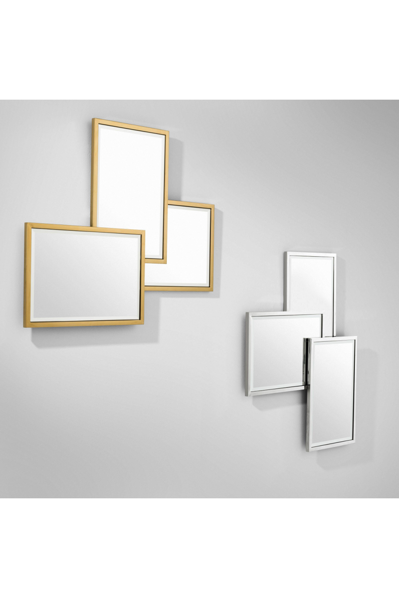 Rectangular Silver Trio Mirror | Eichholtz Sensation | Eichholtz Miami