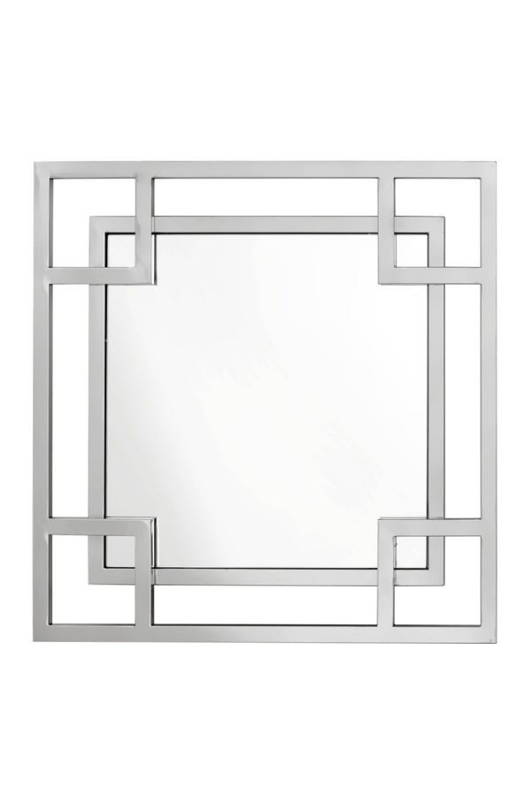 Silver Geometric Frame Mirror | Eichholtz Dior | Eichholtz Miami