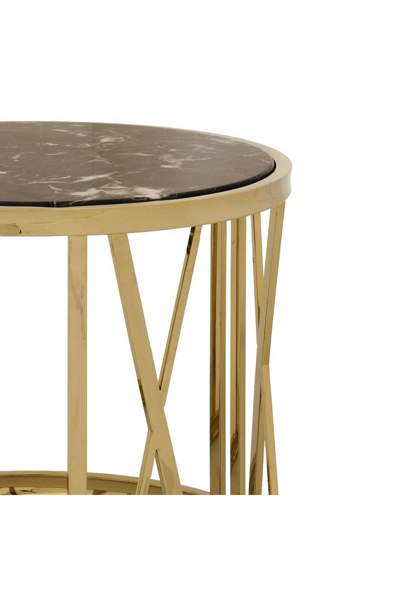 Round Gold Side Table | Eichholtz Baccarat | Eichholtz Miami