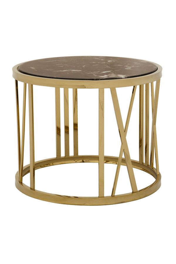 Round Gold Side Table | Eichholtz Baccarat | Eichholtz Miami