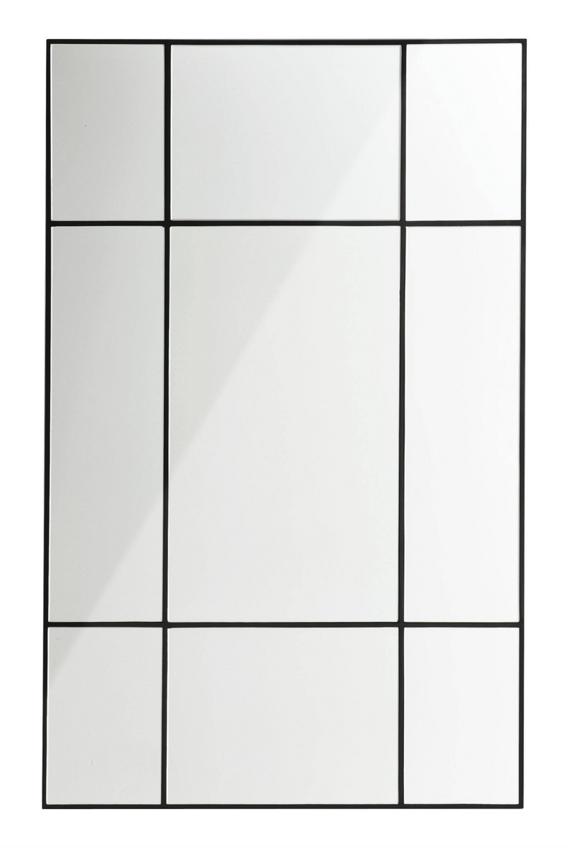 Black Metal Grid Mirror | Eichholtz Mountbatten | Eichholtz Miami