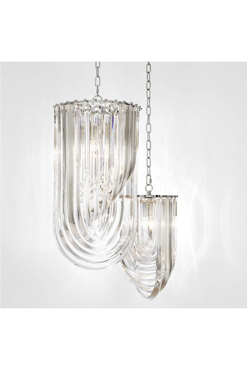 Lucite Loop Chandelier | Eichholtz Murano | Eichholtz Miami