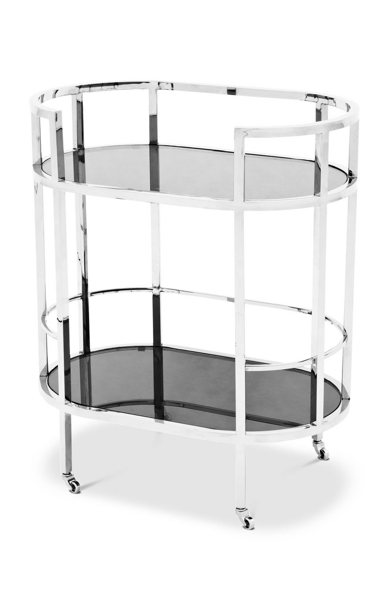 Silver Bar Cart | Eichholtz Townhouse |