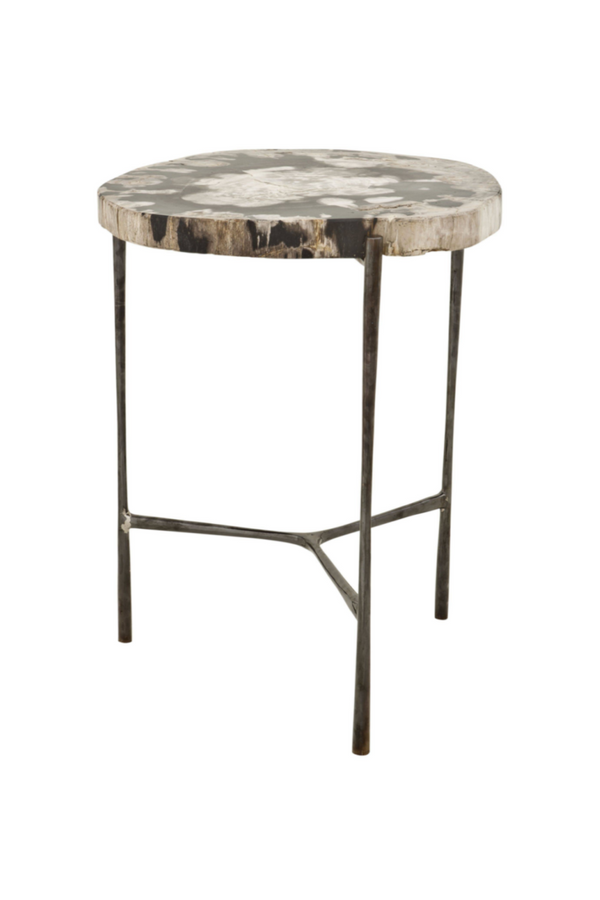 Petrified Wood Side Table | Eichholtz | Eichholtz Miami