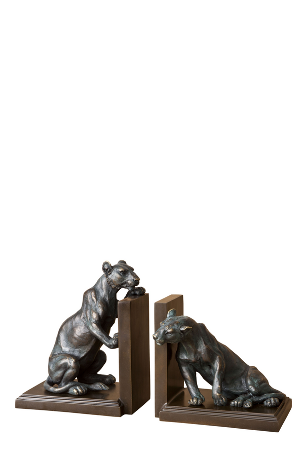 Bronze Bookend Set of 2 | Eichholtz Lioness | Eichholtz Miami