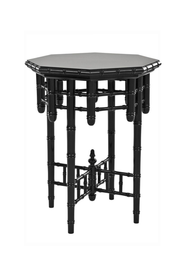 Black Side Table | Eichholtz Octagonal | Eichholtz Miami