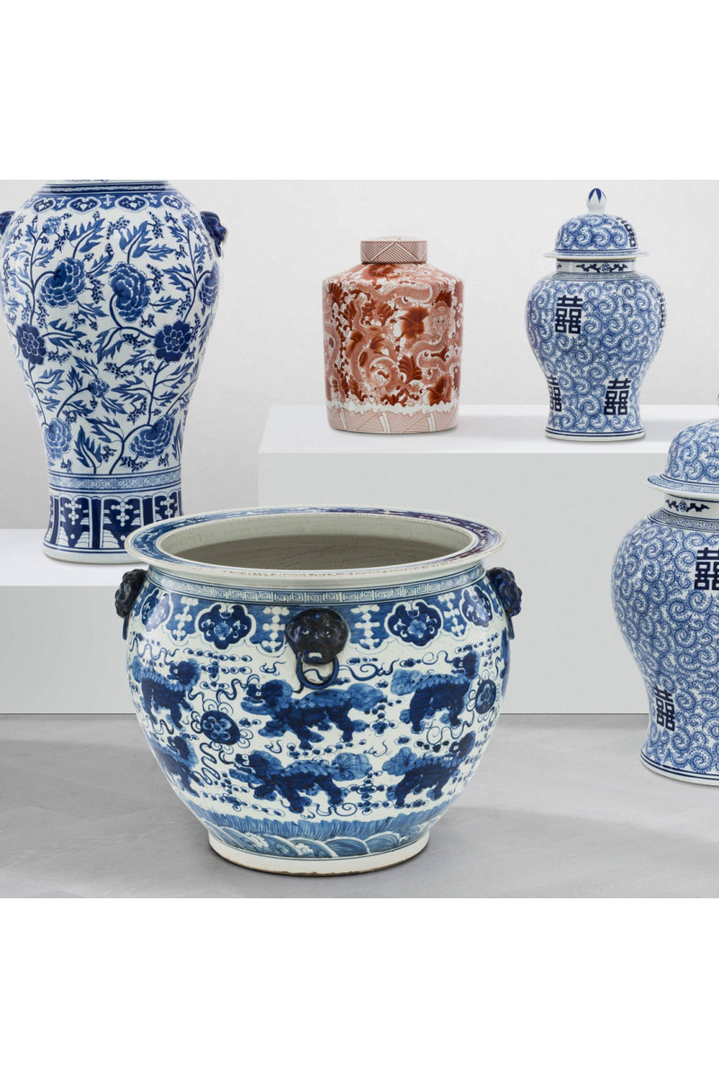 Ceramic Chinese Vase | Eichholtz Fishbowl | Eichholtz Miami