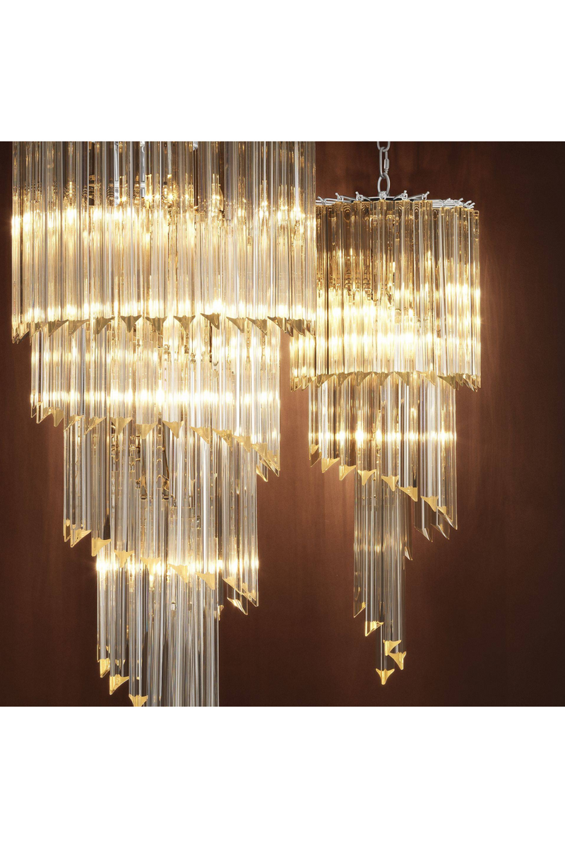 Spiral Crystal Chandelier | Eichholtz Marino | Eichholtz Miami